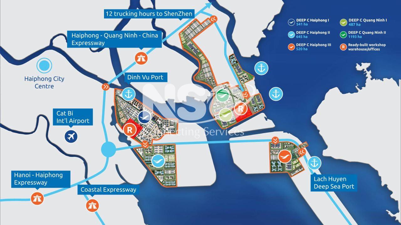 Deep C 1, 2, 3 Industrial Zones